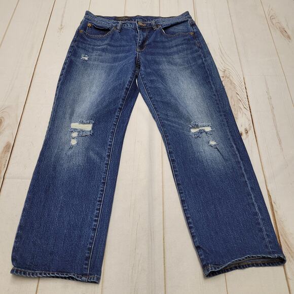 J. Crew Denim - J. Crew wide leg crop jeans mid rise retro vintage wash